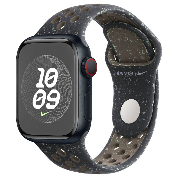 Apple Nike Sport Band für das Apple Watch Series 1-9 / SE - 38/40/41 mm / Series 10 - 42 mm - Größe S/M - Midnight Sky