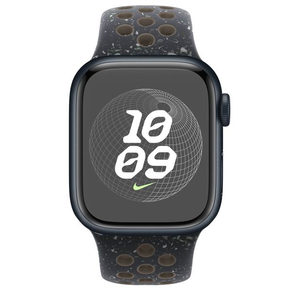 Apple Nike Sport Band für die Apple Watch Series 1-9 / SE - 38/40/41 mm / Series 10 - 42 mm - Größe M/L - Midnight Sky