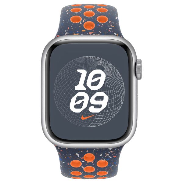 Apple Nike Sport Band für das Apple Watch Series 1-9 / SE - 38/40/41 mm / Series 10 - 42 mm - Größe S/M - Blue Flame