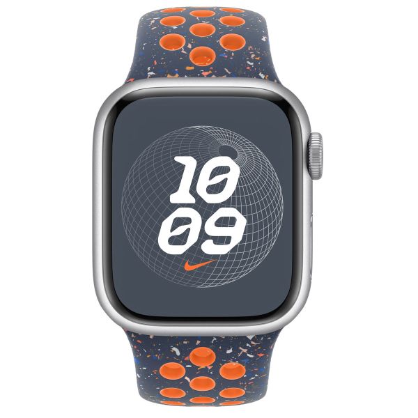 Apple Nike Sport Band für die Apple Watch Series 1-9 / SE - 38/40/41 mm / Series 10 - 42 mm - Größe M/L - Blue Flame