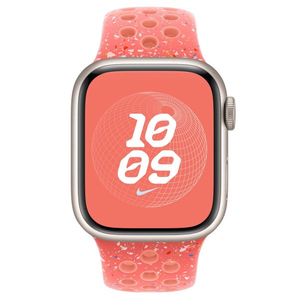 Apple Nike Sport Band für die Apple Watch Series 1-9 / SE - 38/40/41 mm / Series 10 - 42 mm - Größe M/L - Magic Ember