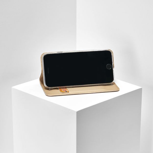 Dux Ducis Slim Softcase Klapphülle Gold für das Huawei Y7 (2019)