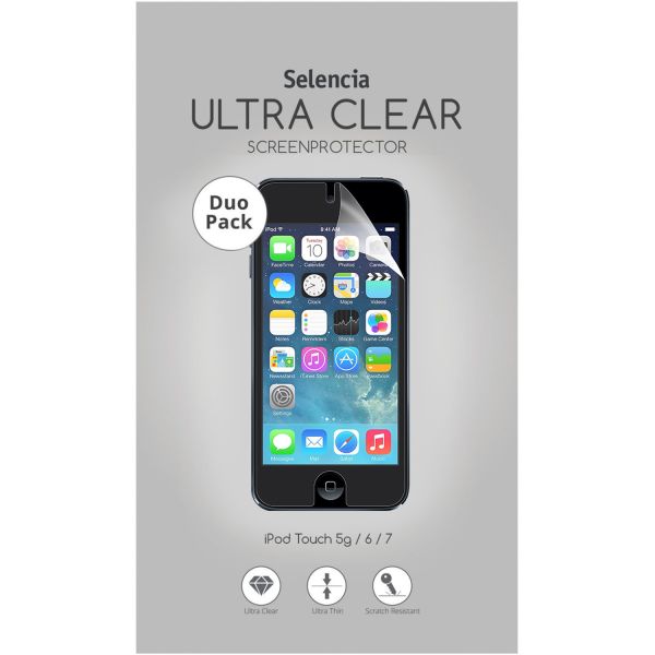 Selencia Duo Pack Ultra Clear Screenprotector iPod Touch 5g / 6 / 7
