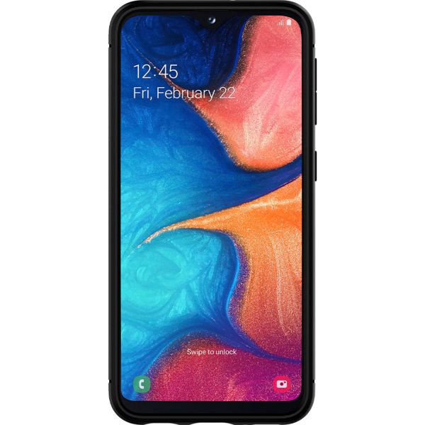 Spigen Rugged Armor Case Schwarz für Samsung Galaxy A20e