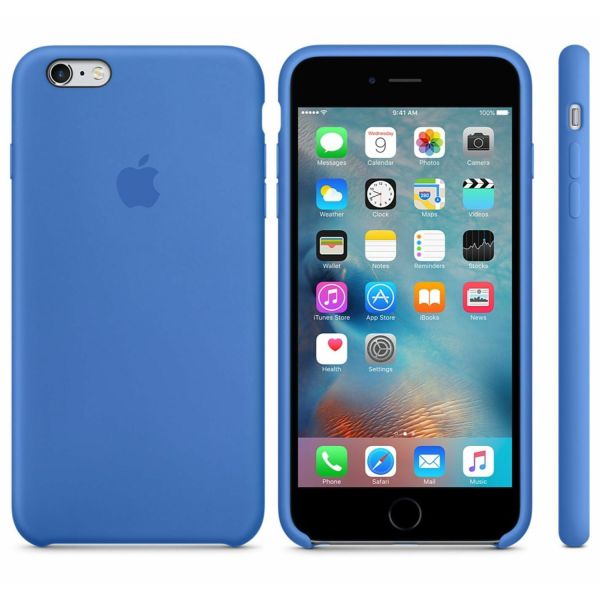 Apple Silikon-Case Blau für das iPhone 6(s) Plus