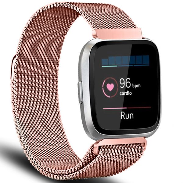 imoshion Milanese Watch Armband Fitbit Versa 2 / Versa Lite-Rose Gold