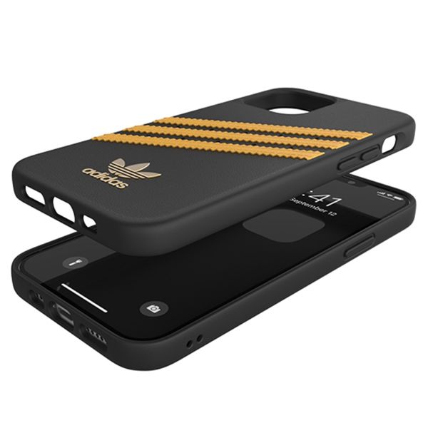 adidas Originals Moulded Case Samba für das iPhone 12 (Pro) - Schwarz / Gold