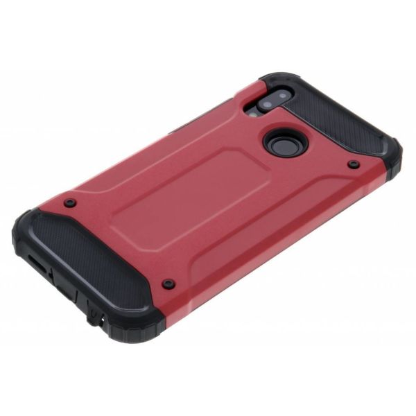 Rotes Rugged Xtreme Case für das Huawei P20 Lite