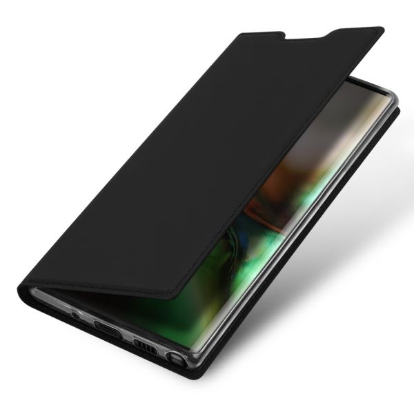 Dux Ducis Slim TPU Klapphülle Schwarz Samsung Galaxy Note 10 Plus