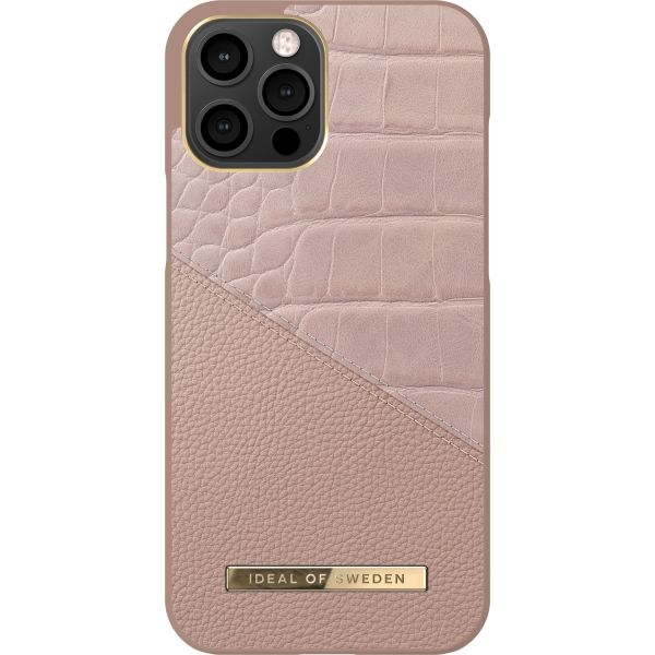 iDeal of Sweden Atelier Backcover für iPhone 12 Pro Max - Rose Smoke Croco