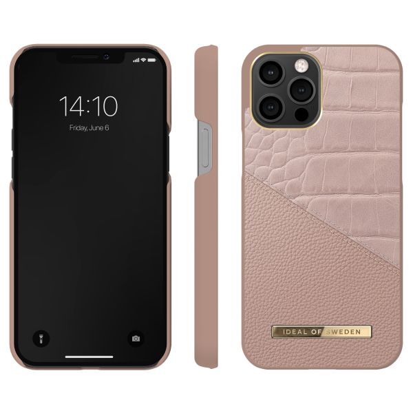 iDeal of Sweden Atelier Backcover für iPhone 12 Pro Max - Rose Smoke Croco