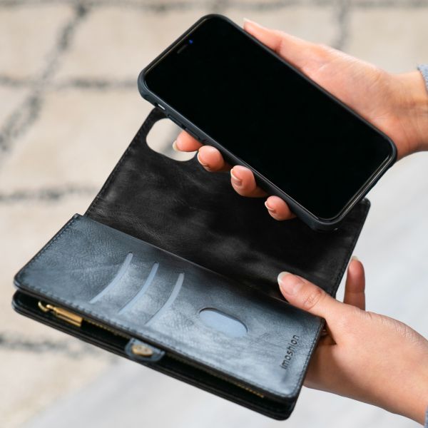 imoshion 2-1 Wallet Klapphülle das iPhone 12 Mini - Schwarz