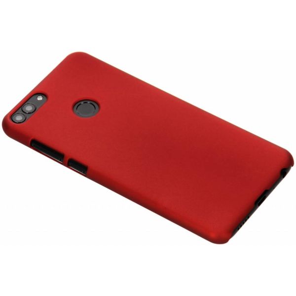 Rot Unifarbene Hardcase-Hülle für Huawei P Smart