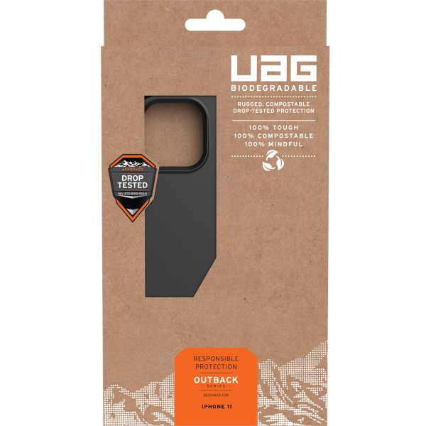 UAG Outback Hardcase Schwarz für das iPhone 11