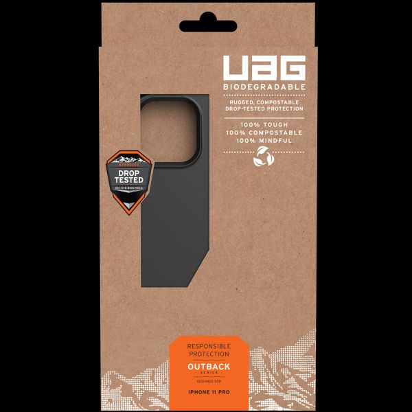 UAG Outback Hardcase Schwarz für das iPhone 11 Pro