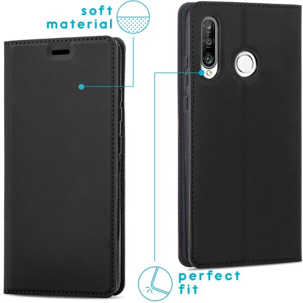 imoshion Slim Folio Klapphülle Huawei P30 Lite - Schwarz