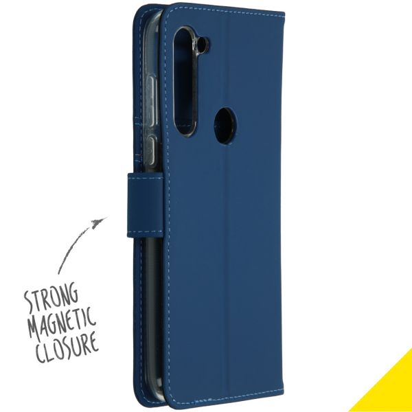 Accezz Wallet TPU Klapphülle für das Motorola Moto G8 Power - Blau