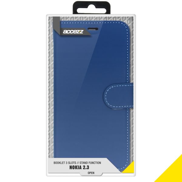 Accezz Wallet TPU Klapphülle für das Nokia 2.3 - Blau