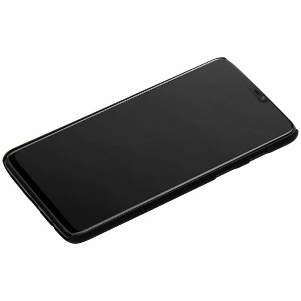 Unifarbene Hardcase-Hülle Schwarz für OnePlus 6