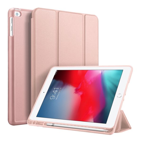 Accezz Smart Silicone Klapphülle iPad 6 (2018) 9.7 Zoll / iPad 5 (2017) 9.7 Zoll / Air 2 (2014) / Air 1 (2013) - Rosé gold