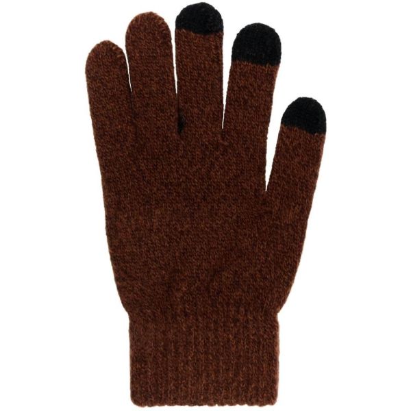 imoshion Glatte Touchscreen-Handschuhe - Braun