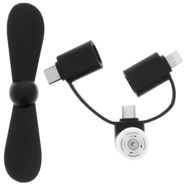 imoshion Ventilator für Smartphones USB-C, Micro-USB & Lightning