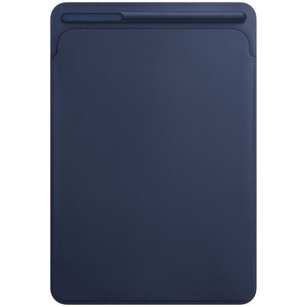 Apple Leather Sleeve Dunkelblau für iPad 9 (2021) 10.2 Zoll / 8 (2020) 10.2 Zoll / 7 (2019) 10.2 Zoll / Pro 10.5 (2017) / Air 3 (2019)