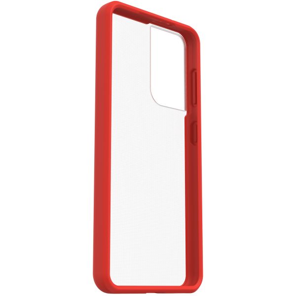 OtterBox React Backcover Samsung Galaxy S21 - Power Red