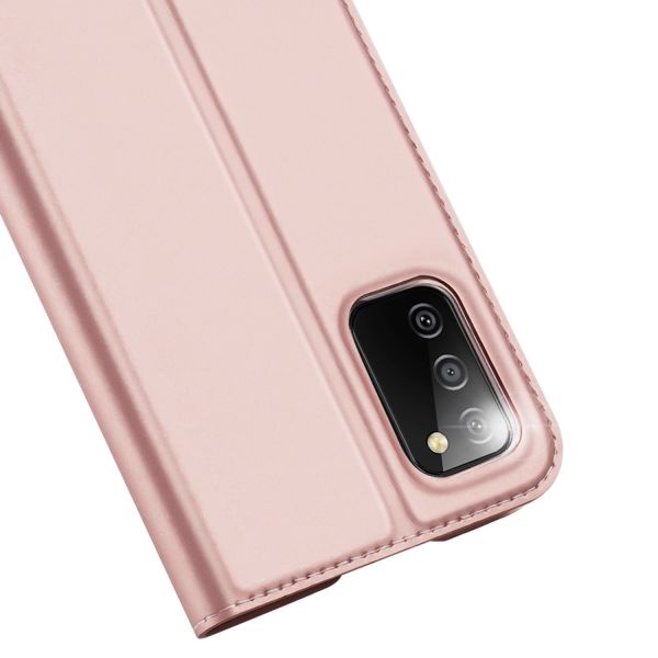 Dux Ducis Slim TPU Klapphülle für das Samsung Galaxy A02s - Roségold