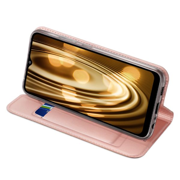 Dux Ducis Slim TPU Klapphülle für das Samsung Galaxy A02s - Roségold