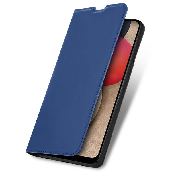 imoshion Slim Folio Klapphülle Samsung Galaxy A02s - Dunkelblau