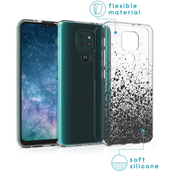 imoshion Design Hülle Motorola Moto E7 Plus / G9 Play - Spritzer