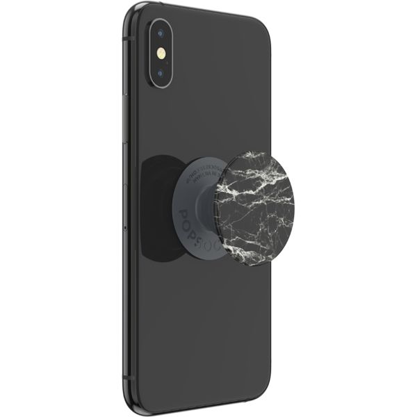 PopSockets Basic Grip - Black Modern Marble