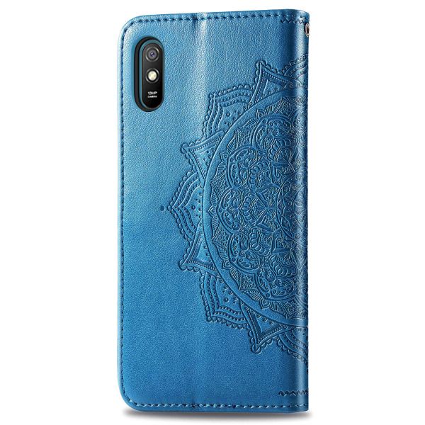 Mandala Klapphülle Xiaomi Redmi 9A - Türkis