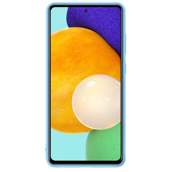 Samsung Original Silikon Cover für das Galaxy A72 - Blau