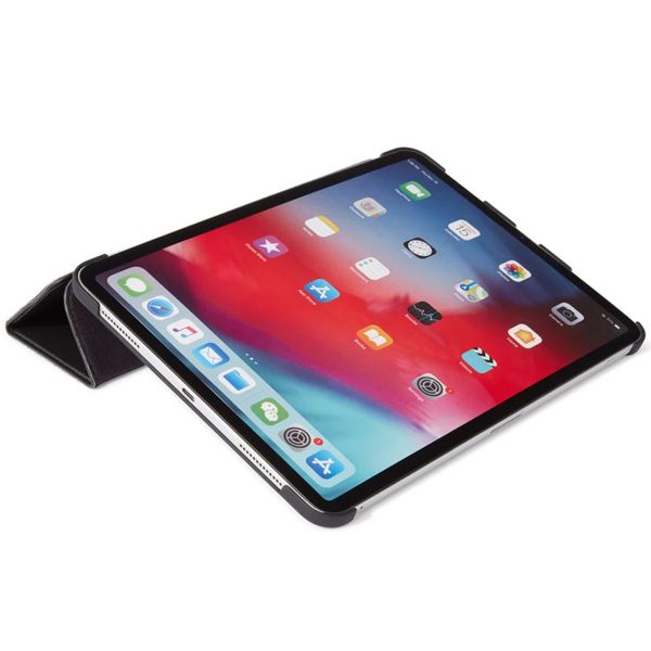 Decoded Leather Slim Klapphülle iPad Air 11 Zoll (2024) M2 / Air 5 (2022) / Air 4 (2020) - Schwarz