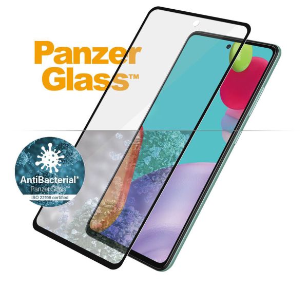 PanzerGlass Case Friendly Antibakterieller Screen Protector für das Samsung Galaxy A52(s) (5G/4G) / A53 - Schwarz