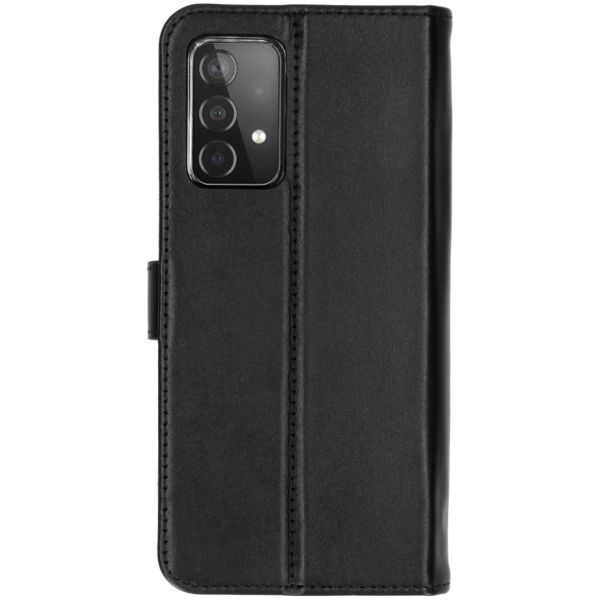 Valenta Klapphülle Leather Samsung Galaxy A52(s) (5G/4G) - Schwarz