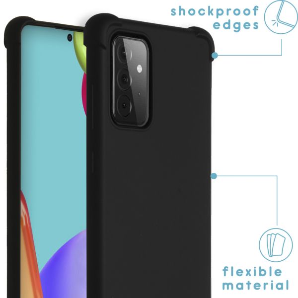 imoshion Color Backcover mit Band Samsung Galaxy A52(s) (5G/4G) -Schwarz