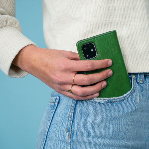 imoshion Luxuriöse Klapphülle Nokia 5.4 - Grün