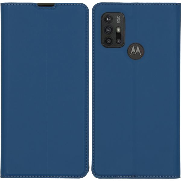 imoshion Slim Folio Klapphülle Motorola Moto G30 / G20 / G10 (Power) - Blau