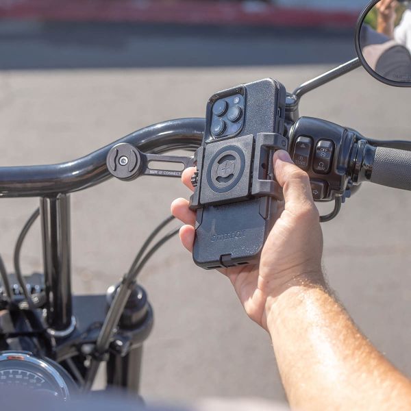 SP Connect Universal Phone Clamp  Max SPC – Handyhalterung Fahrrad – Geeignet für SP Connect-Halter - Schwarz