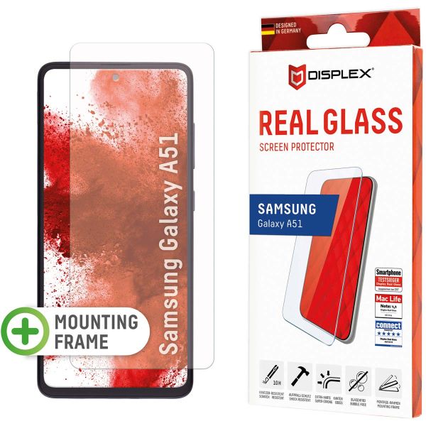 Displex Bildschirmschutzfolie Real Glass für das Samsung Galaxy A51