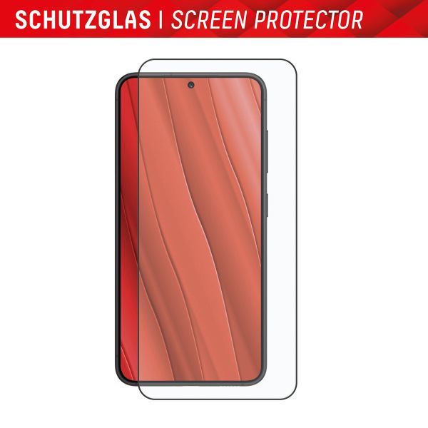 Displex Bildschirmschutzfolie Real Glass Full Cover für das Samsung Galaxy S24 Plus