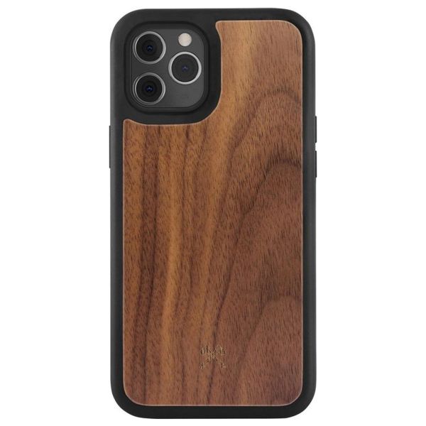 Woodcessories ﻿Bumper Case für das iPhone 12 Pro Max - Walnut