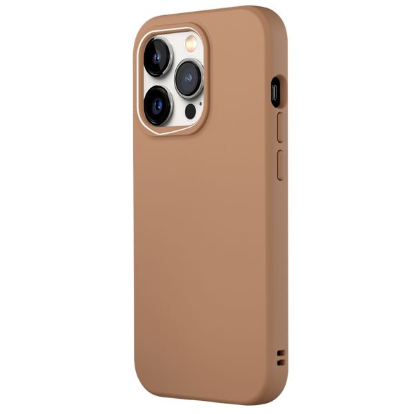 RhinoShield SolidSuit Backcover für das iPhone 14 Pro - Sunset Gold