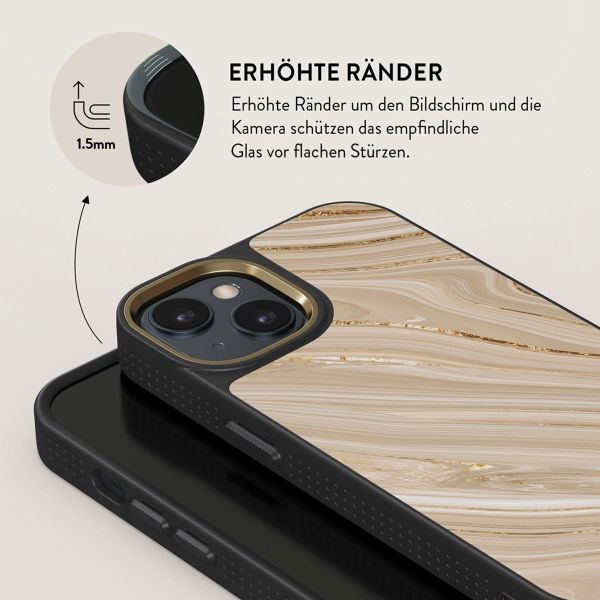 Burga Elite Gold Backcover für das iPhone 15 - Full Glam