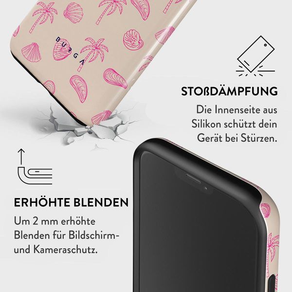 Burga Tough Back Cover für das iPhone 12 (Pro) - Beach Please