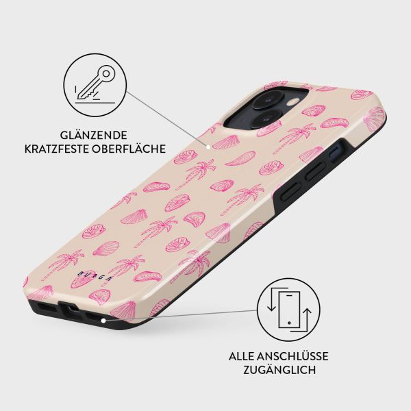 Burga Tough Back Cover für das iPhone 13 - Beach Please