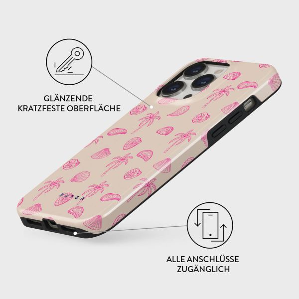 Burga Tough Back Cover für das iPhone 14 Pro - Beach Please